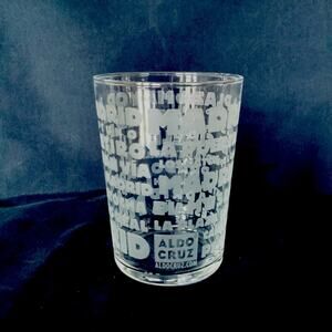 Aldo Cruz Madrid Rock Whiskey Glass